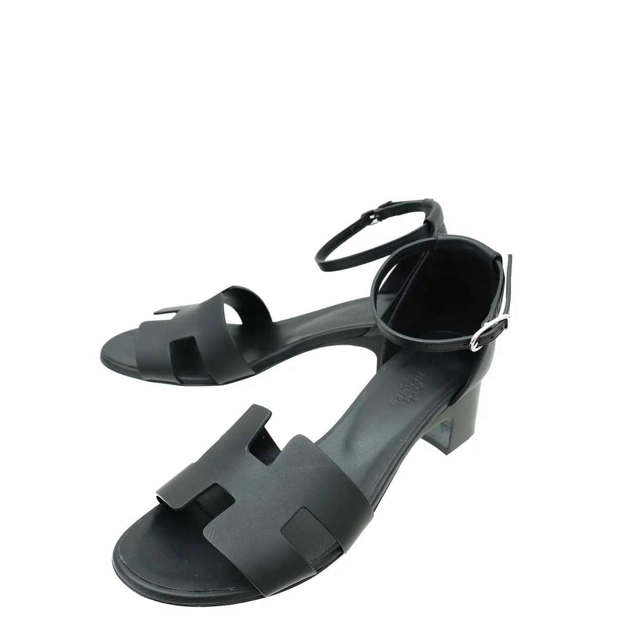 Hermes Noir Encens 50 Sandal 38.5 Seamless Fit Outdoor Explorers Dance Mode