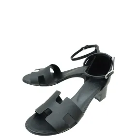Hermes Noir Encens 50 Sandal 38.5 Seamless Fit Outdoor Explorers Dance Mode