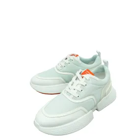Hermes Tricolor Mesh Pique and Calfskin Giga Sneaker 37 Wind Block Fast Run