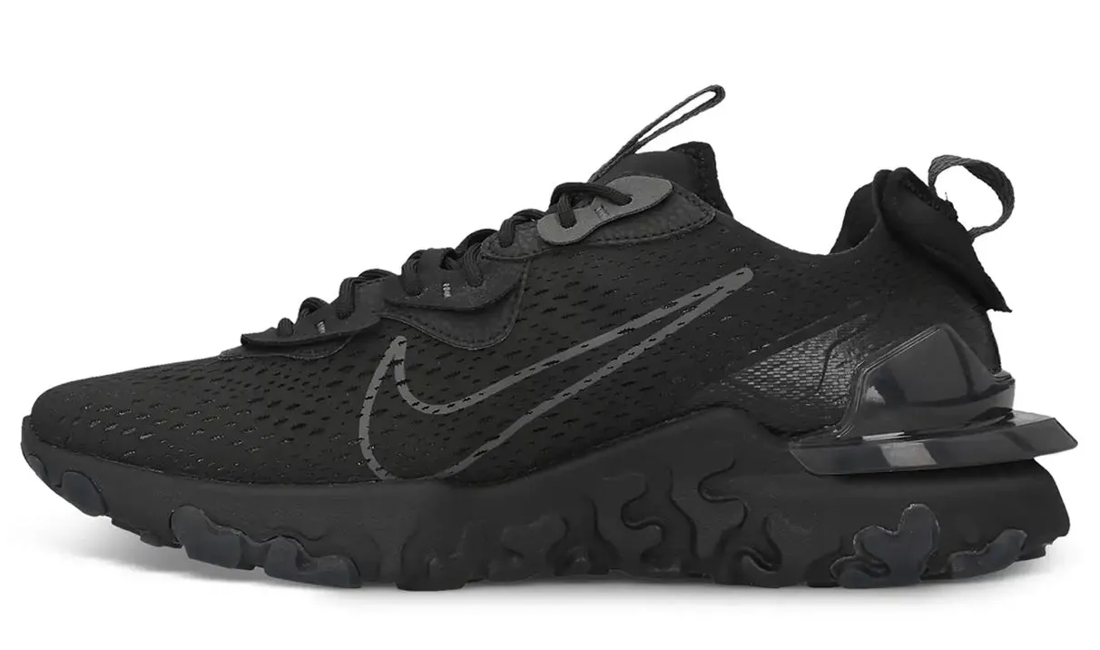 bead - embellished - design shoes junior Men's Nike React Vision Dimsix (Triple Black)