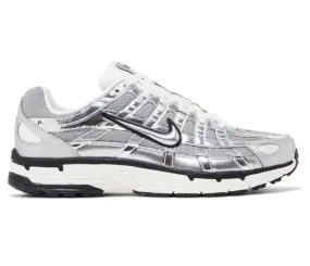 running in a channel area shoes Stretchy Men??s Nike P-6000 (Metallic Silver)