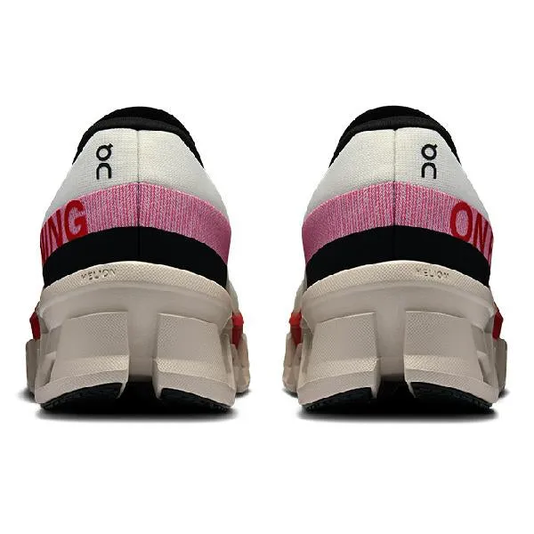 Mens On Running Cloudmonster 2 in Ivory/Silver Slip Assist Aerodynamic Form