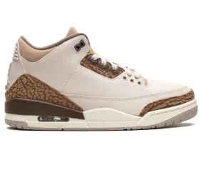 Men's Nike Air Jordan 3 Retro (Palomino) Athletic Apparel running in an intersection area shoes