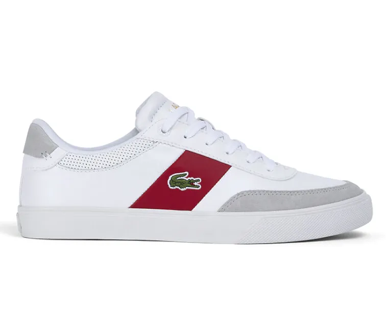 Mountain Run Track Performance Men's Lacoste Court Master Pro 222 1 (White/Red)