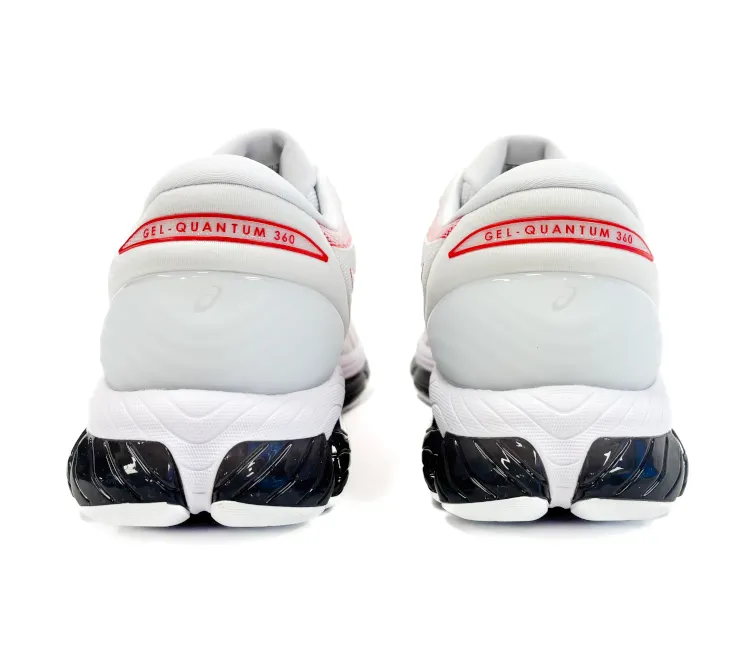 thriller - themed running shoes indoor - athlete Men's Asics Gel-Quantum 360 8 (White/Classic Red)