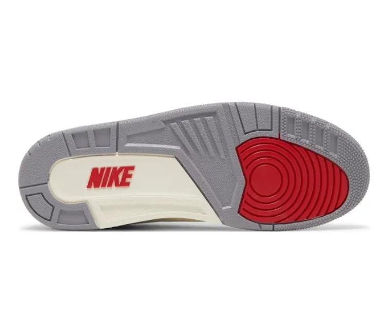 Men's Nike Air Jordan 3 Retro (White Cement Reimagined) synthetic shoes stylish aesthetics shoes