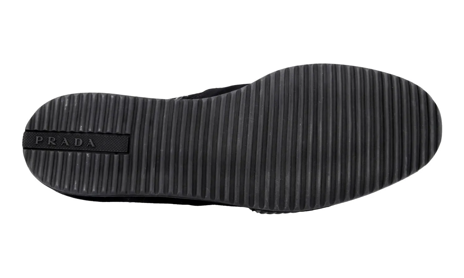 Prada Women's Black Sneaker 3E5838 Pure Comfort Handcrafted Details