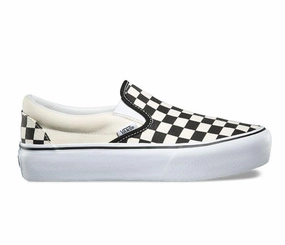 mountain - runner stretchable shoes Vans Classic Slip-On (CheckerBoard)