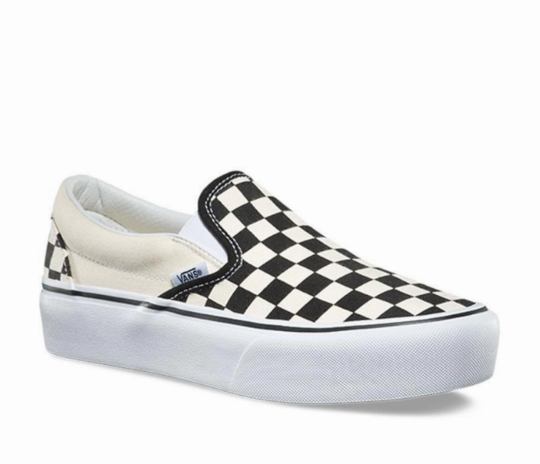 Vans Classic Slip-On (CheckerBoard) hybrid sole shoes Running Equipment