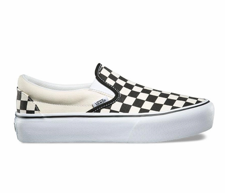 mountain - runner stretchable shoes Vans Classic Slip-On (CheckerBoard)