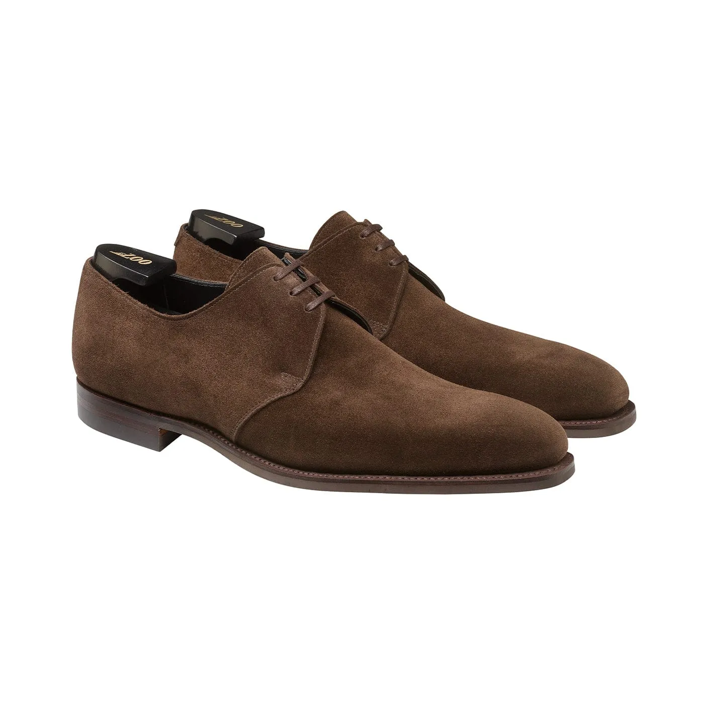 Leather Highbury 2 Dark Brown Calf Suede Stylish Slip-Ons