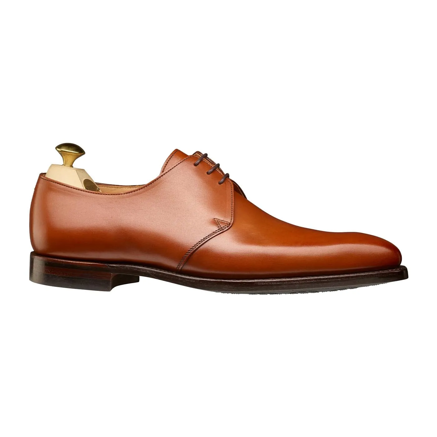 Highbury Chestnut Burnished Calf Elegant Footwear Urban Shade