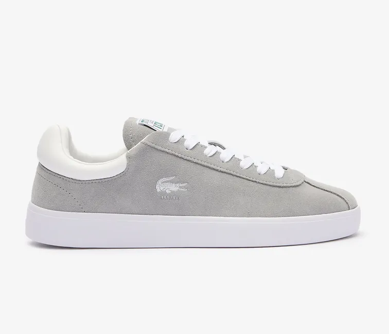Men's Lacoste Baseshot 124 2 SMA (Grey/White) Running Companion MeshVentilation