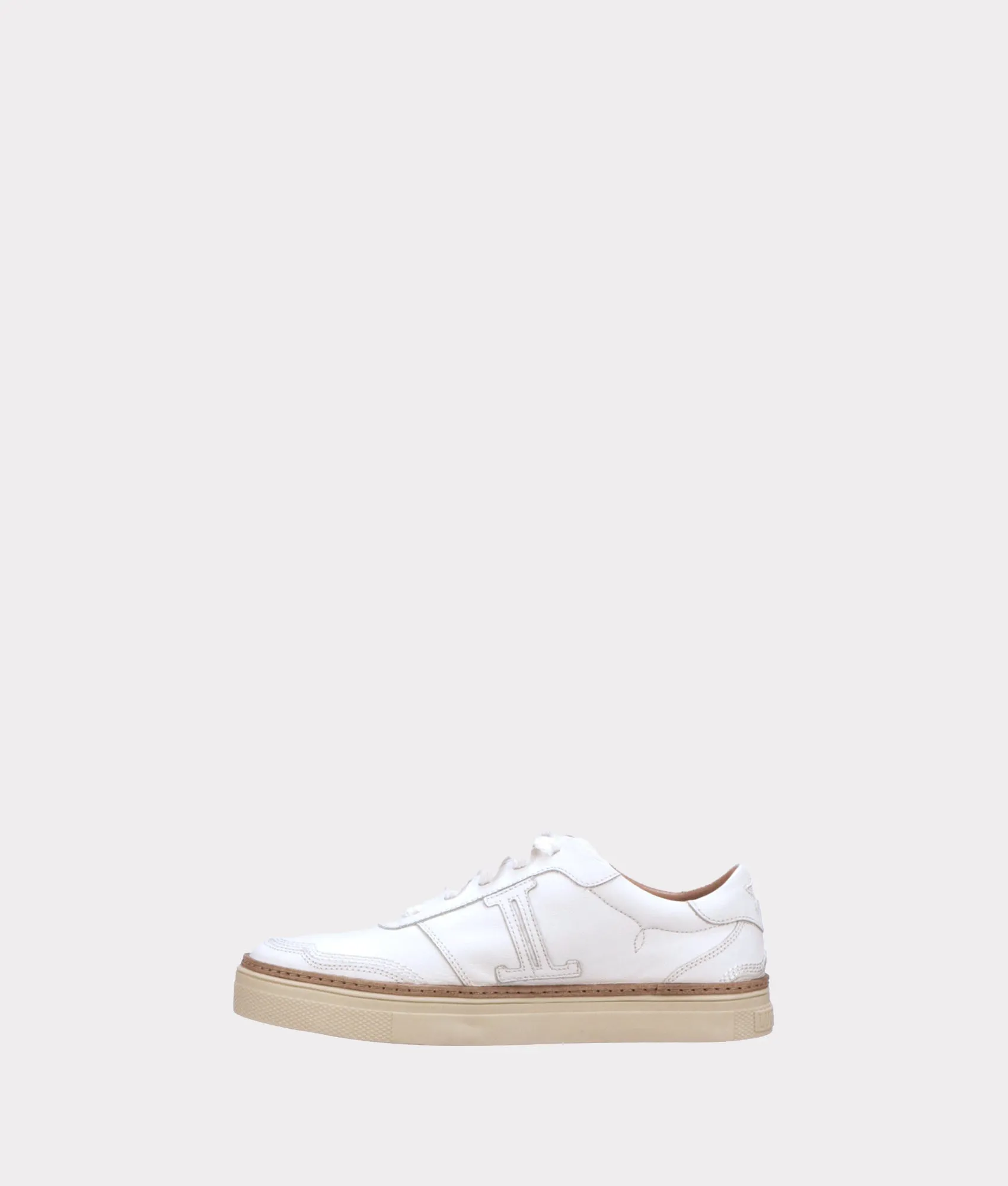Double L Lace Up Sneakers :: White Motion Balance Lifestyle Fit