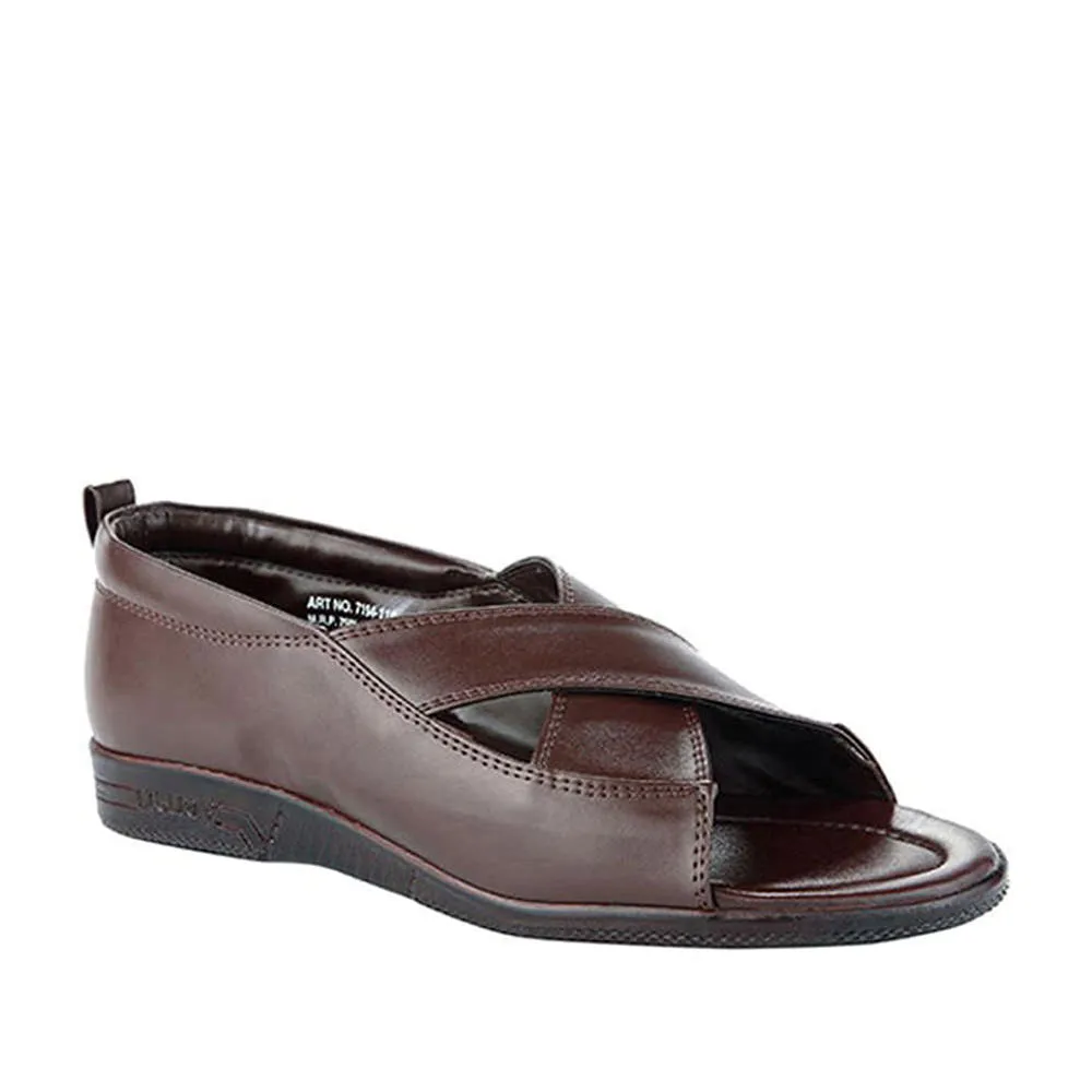 Coolers Formal (Brown) Sandals For Men 7194-118 By Liberty Hiking Light Comfort