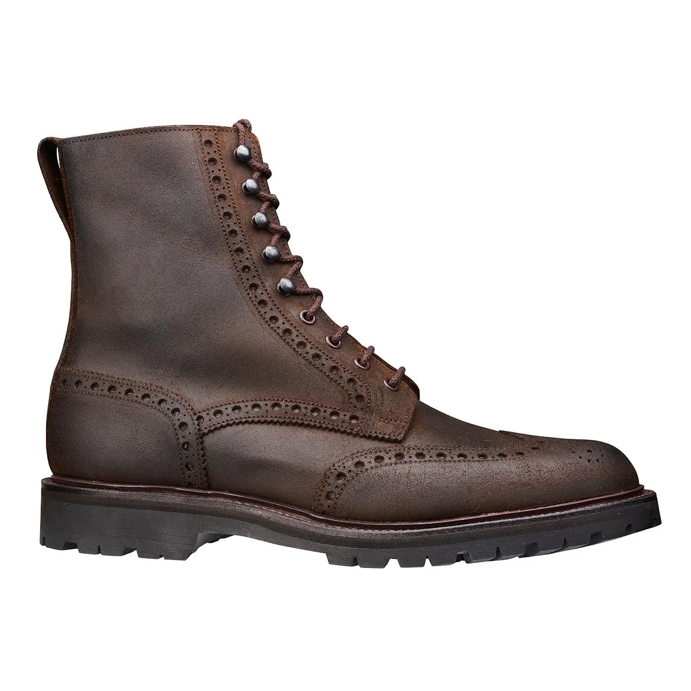 Comfort Pair Islay Dark Brown Rough-Out Suede