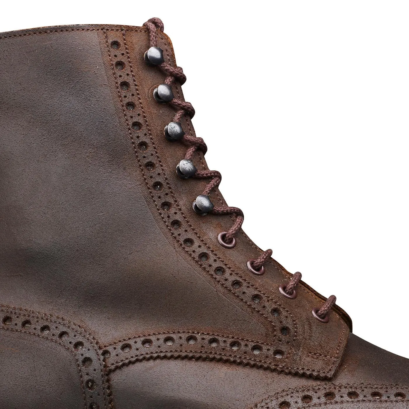 Islay Dark Brown Rough-Out Suede Urban Match