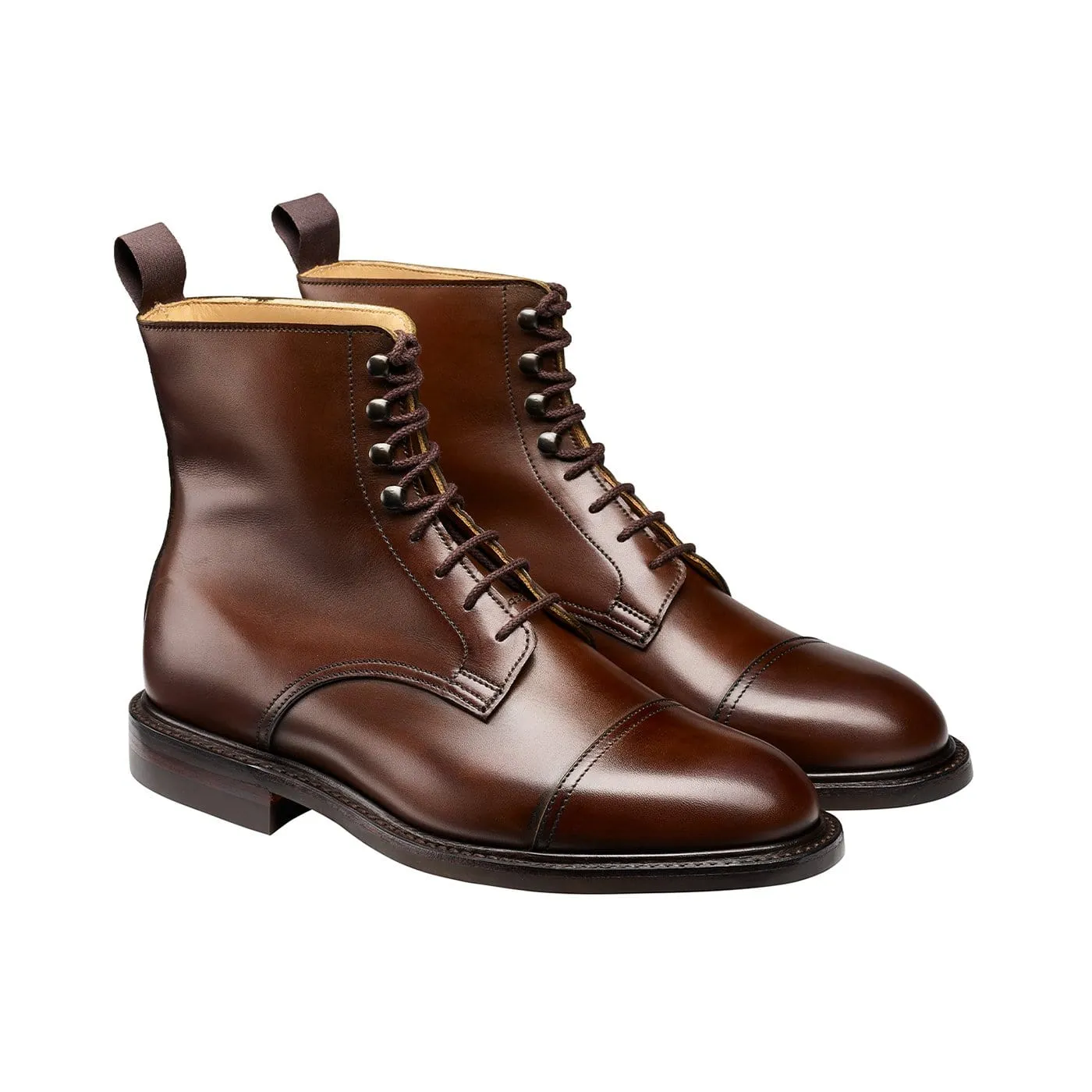 Elegant Profile Jane Dark Brown Burnished Calf