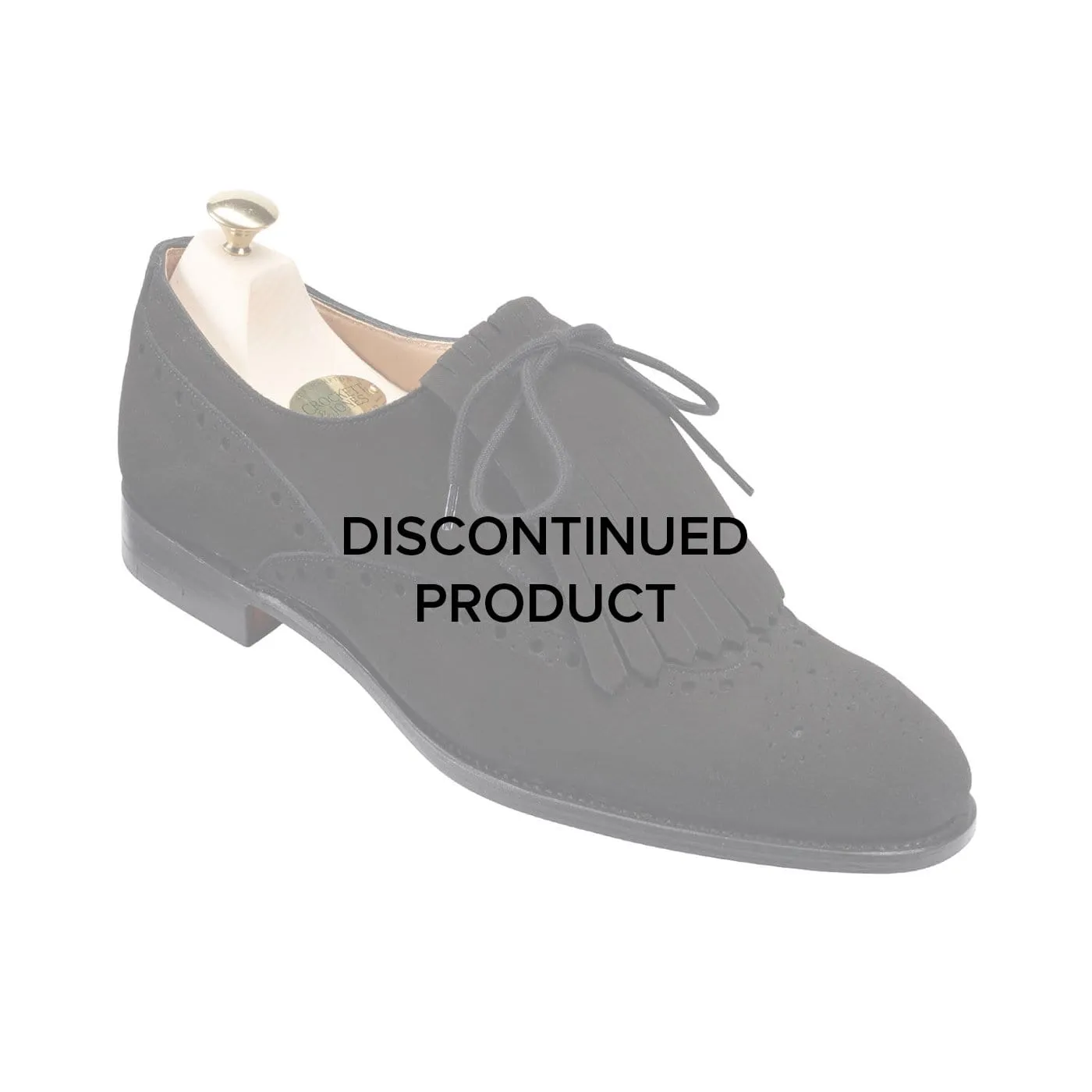 Shock Absorbing Footwear Jessica Black Calf Suede
