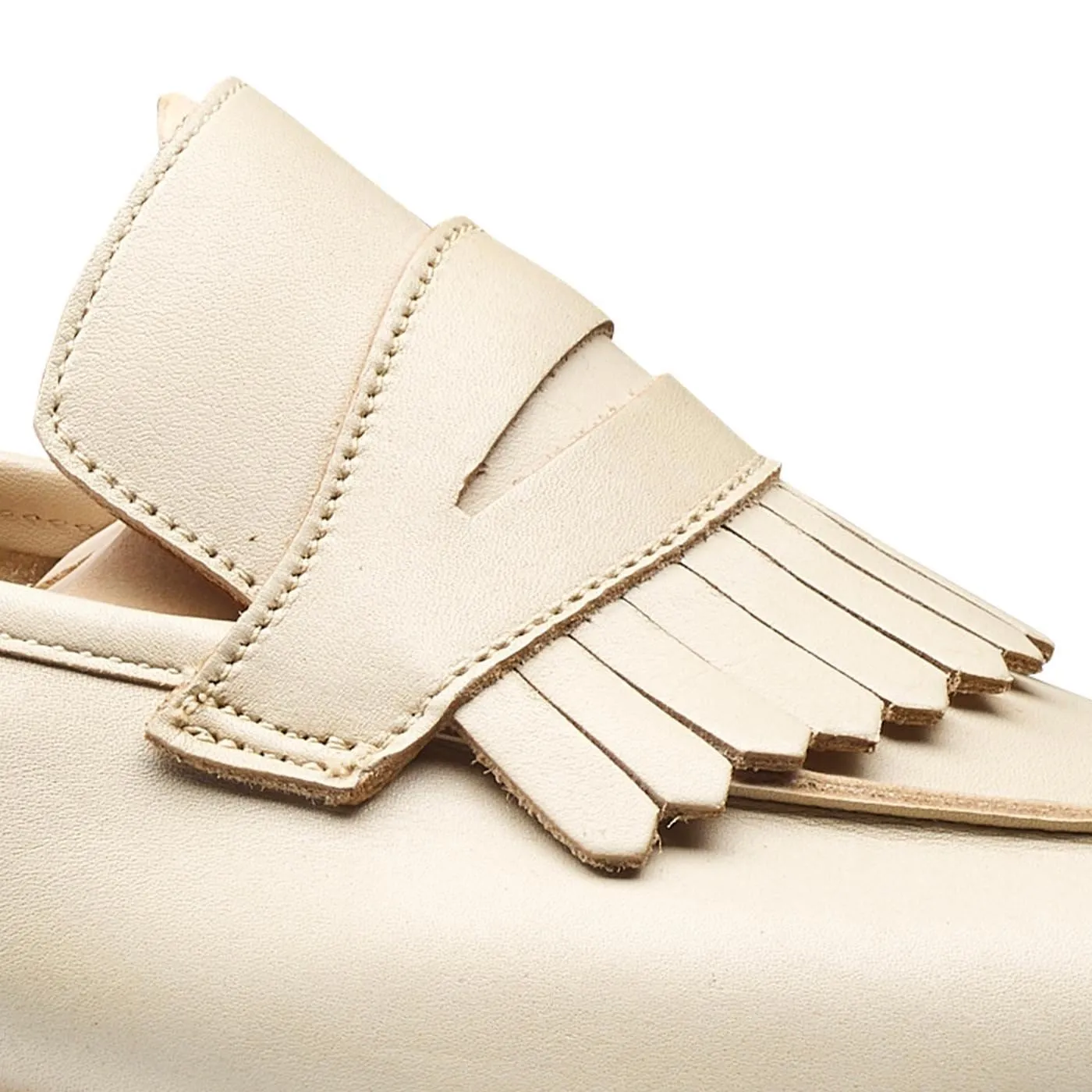 Cozy Flats Easy Fit Julia Ecru Calf