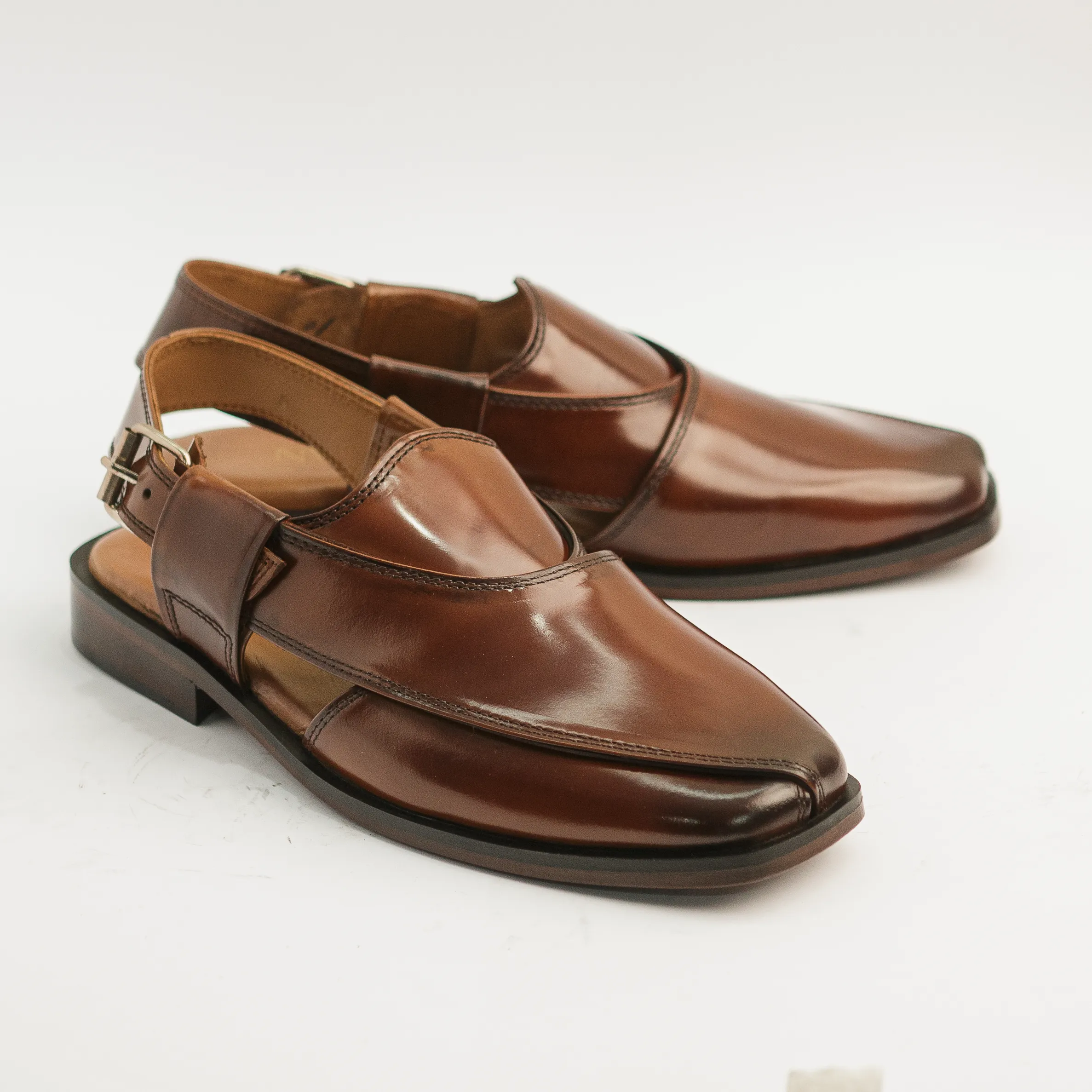 Flexible Frame Presentation Ready Traditional Oxfords Khyber - Brown