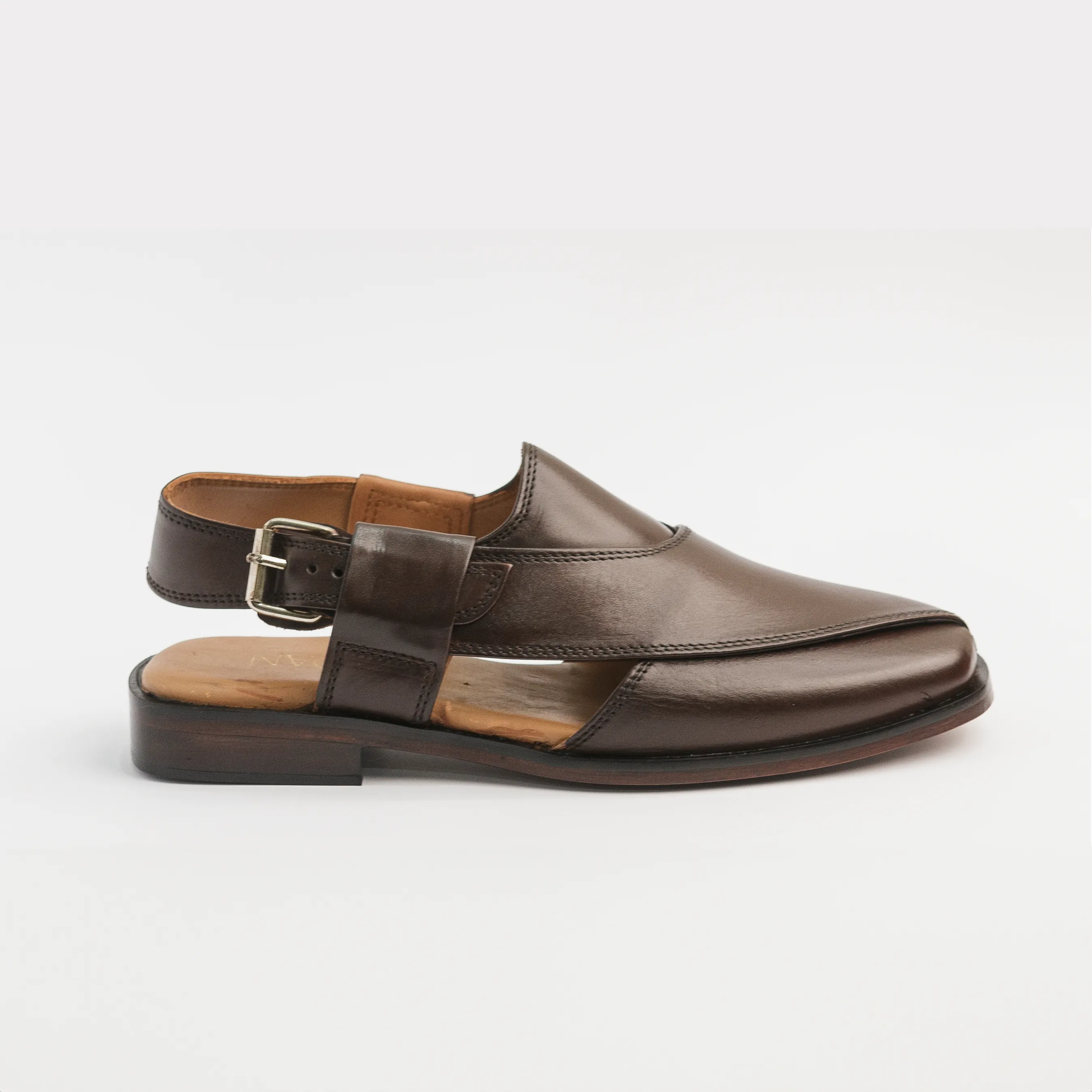 Khyber - Dark Brown Charcoal Oxfords