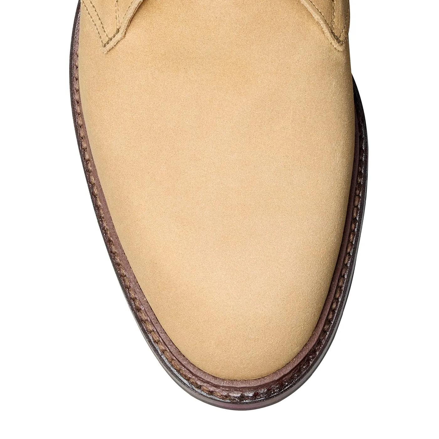 Comfy Sole Soft Leather Chepstow Sand Rough-Out Suede