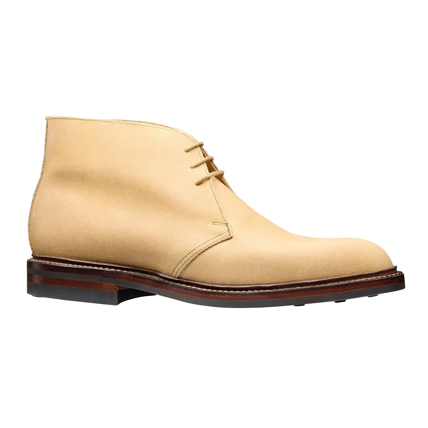Timeless Boots Chepstow Sand Rough-Out Suede
