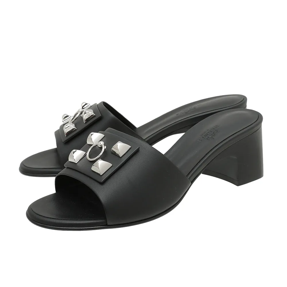 Top quality Hermes Noir Dreamy Sandal 39 Star Walk