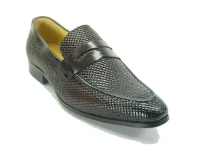 Modern Fashion KS478-110E Mocassins Penny tiss??s brunis Carrucci