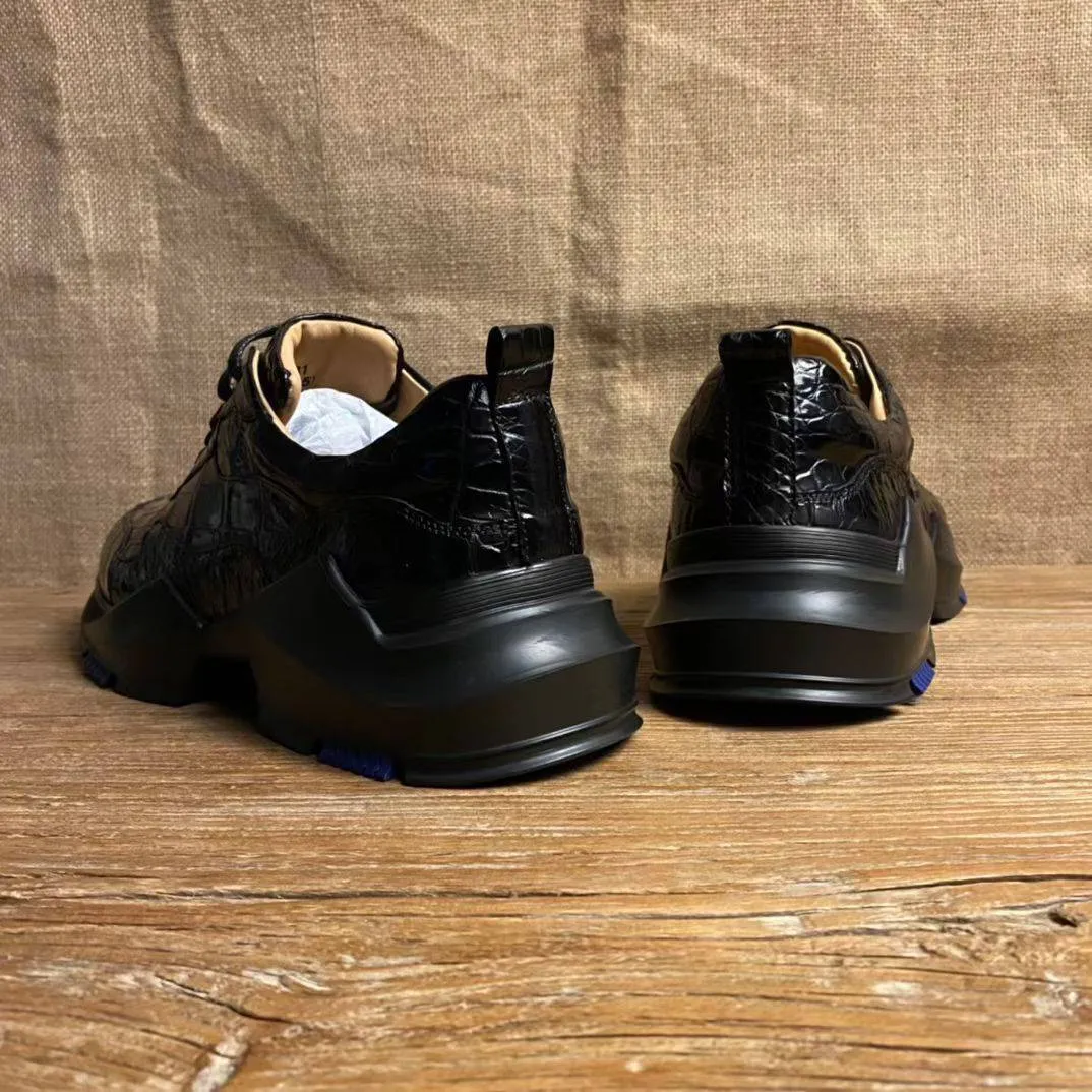Shop Walk Crocodile Shoes Crocodile Leather Sneaker Shoes