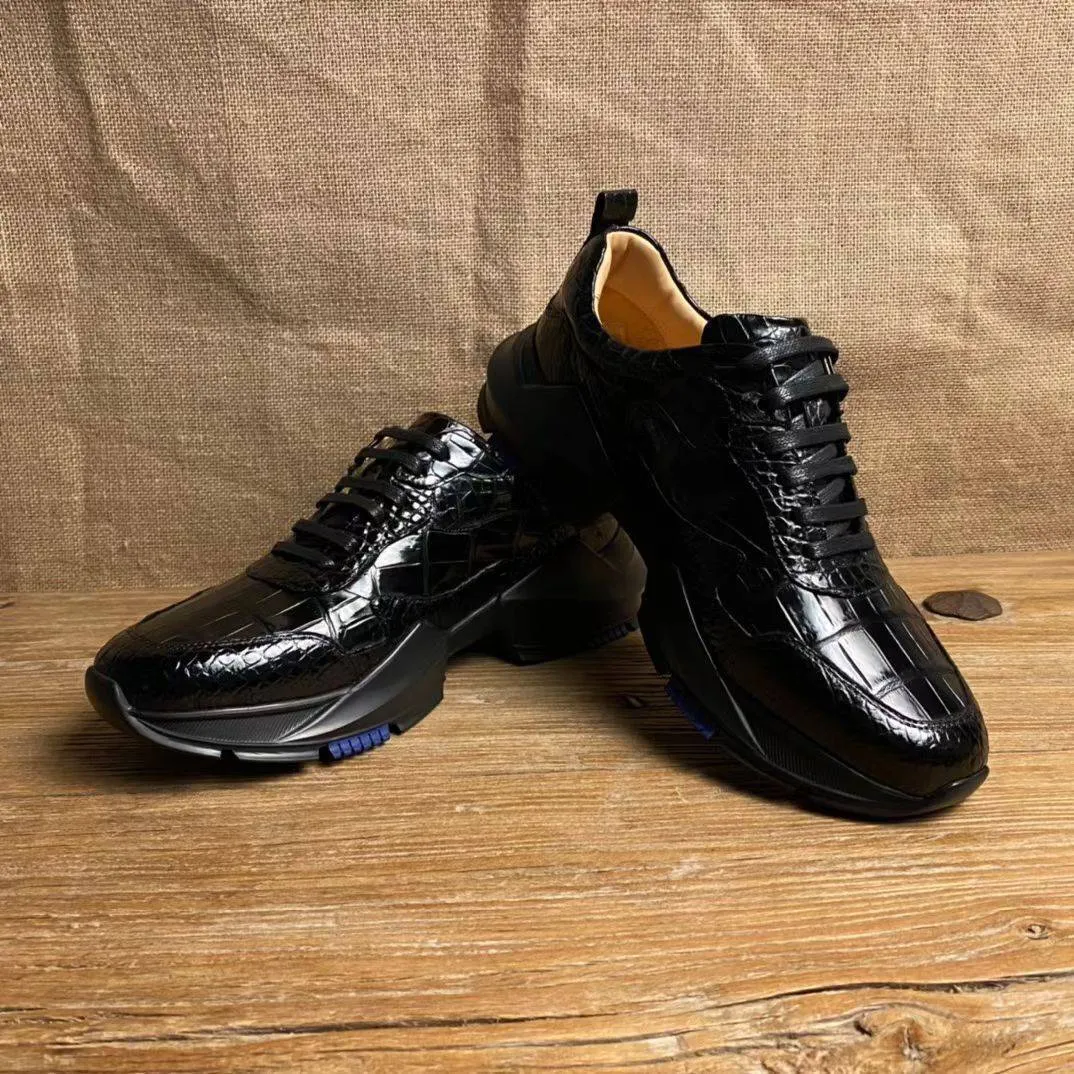 Crocodile Shoes Crocodile Leather Sneaker Shoes Farm Visit Drive Easy