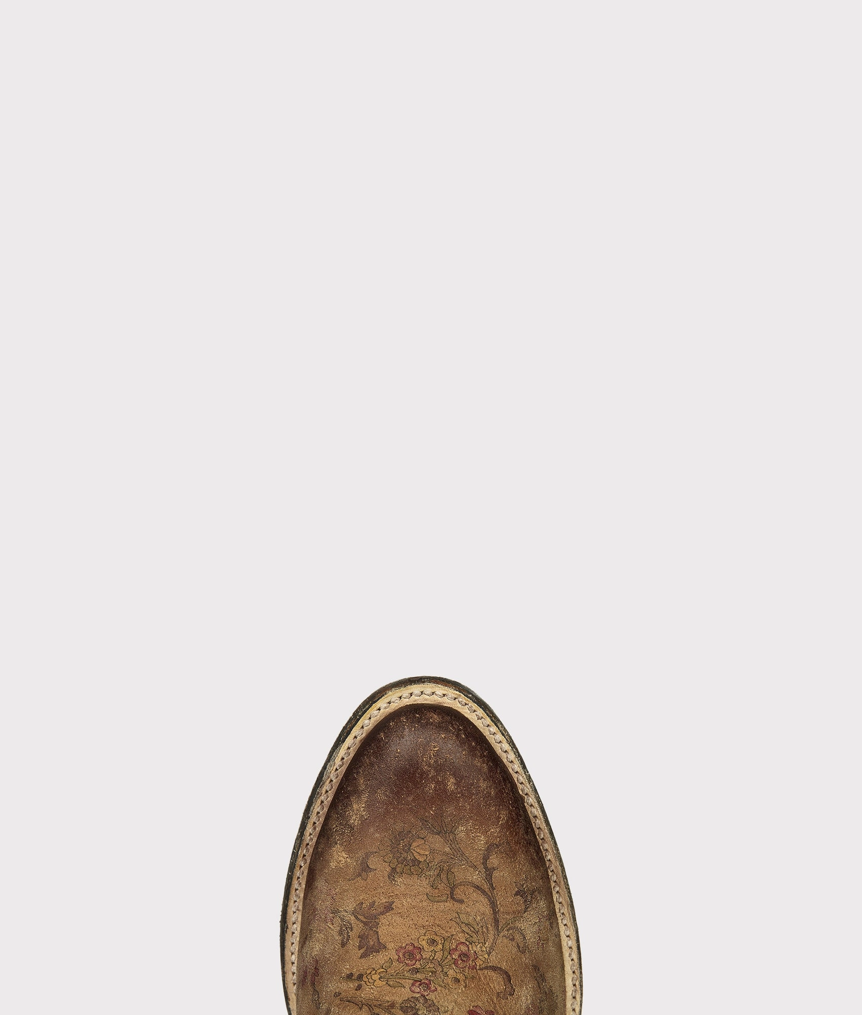 Laurelie :: Tan Floral Slip Resistant Rough Trail Hiker Anti Odor All Day Worker