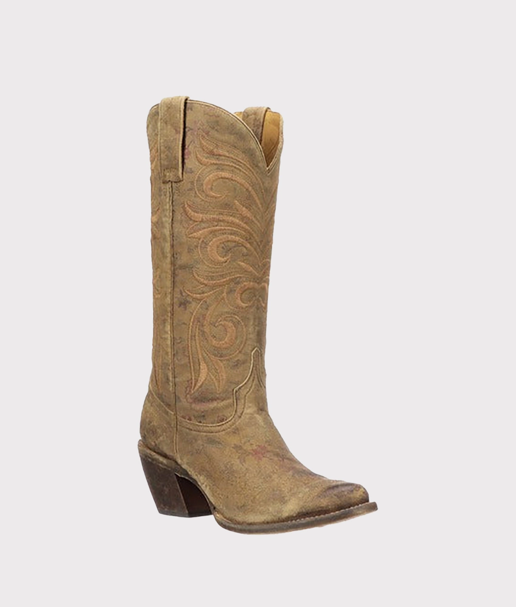 Laurelie :: Tan Floral dry surface