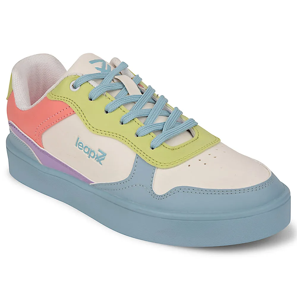 treadmill - specific shoes running in a field shoes Leap7x Blue Casual Lacing Sneakers For Women ANNA-1 By Liberty