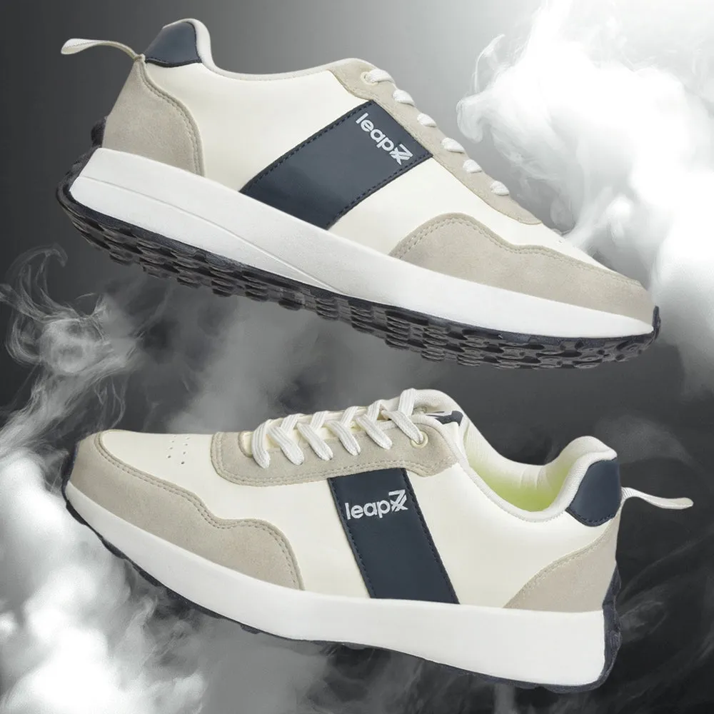 high - heeled - feature shoes Shock absorption Leap7x Blue Casual Sneakers For Men FRONX-2E By Liberty