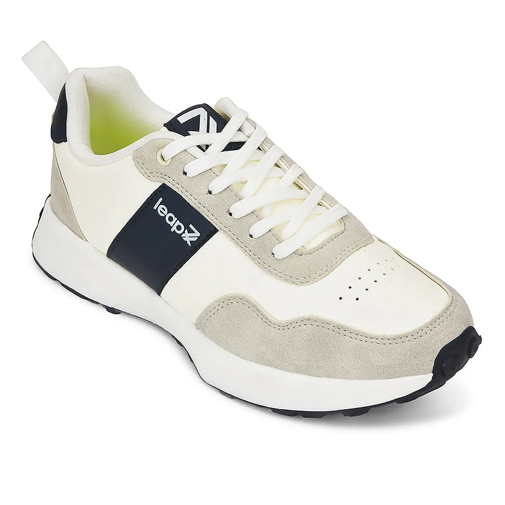 Leap7x Blue Casual Sneakers For Men FRONX-2E By Liberty Long distance endurance Heel lock