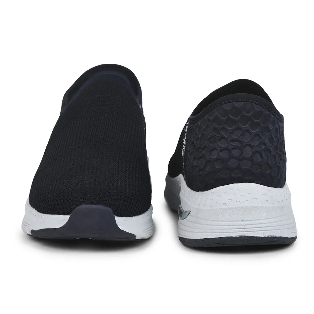 Leap7x By Liberty Men EAZY-M N.Blue Sports Non Lacing Shoes Arch Stabilization