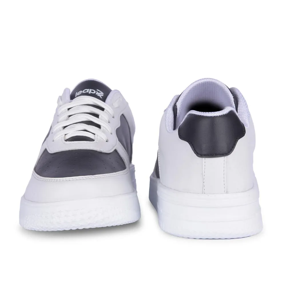 Leap7x Casual Black Lacing Sneakers For Men DUGLAS-1E By Liberty Agility Flow single - density sole shoes