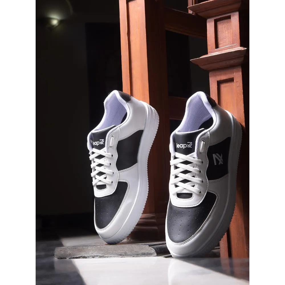 Leap7x Casual Black Lacing Sneakers For Men DUGLAS-1E By Liberty weekend