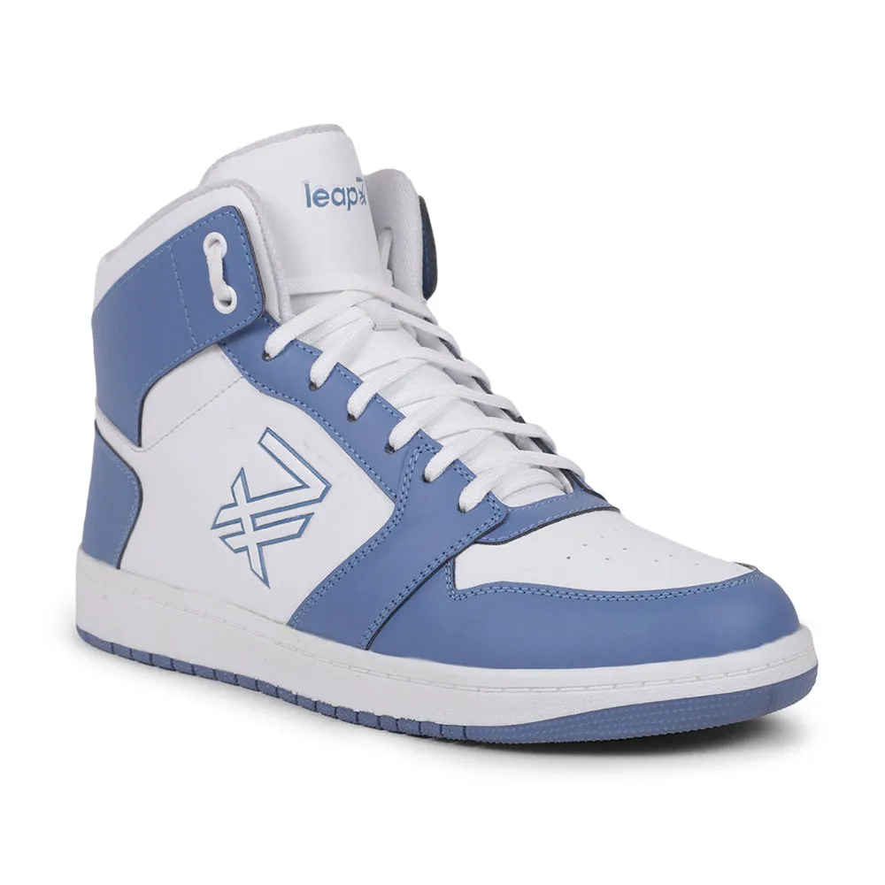 running for health shoes ergonomic - design shoes Leap7x Casual Blue Lacing Sneakers For Men JAXEN-2E By Liberty