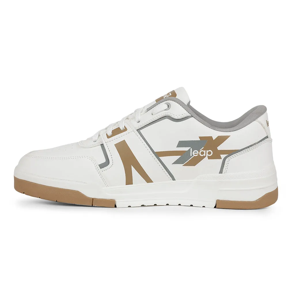 Leap7x Casual Golden Sneakers For Mens BORDEN By Liberty Hyperlock Heel Cage