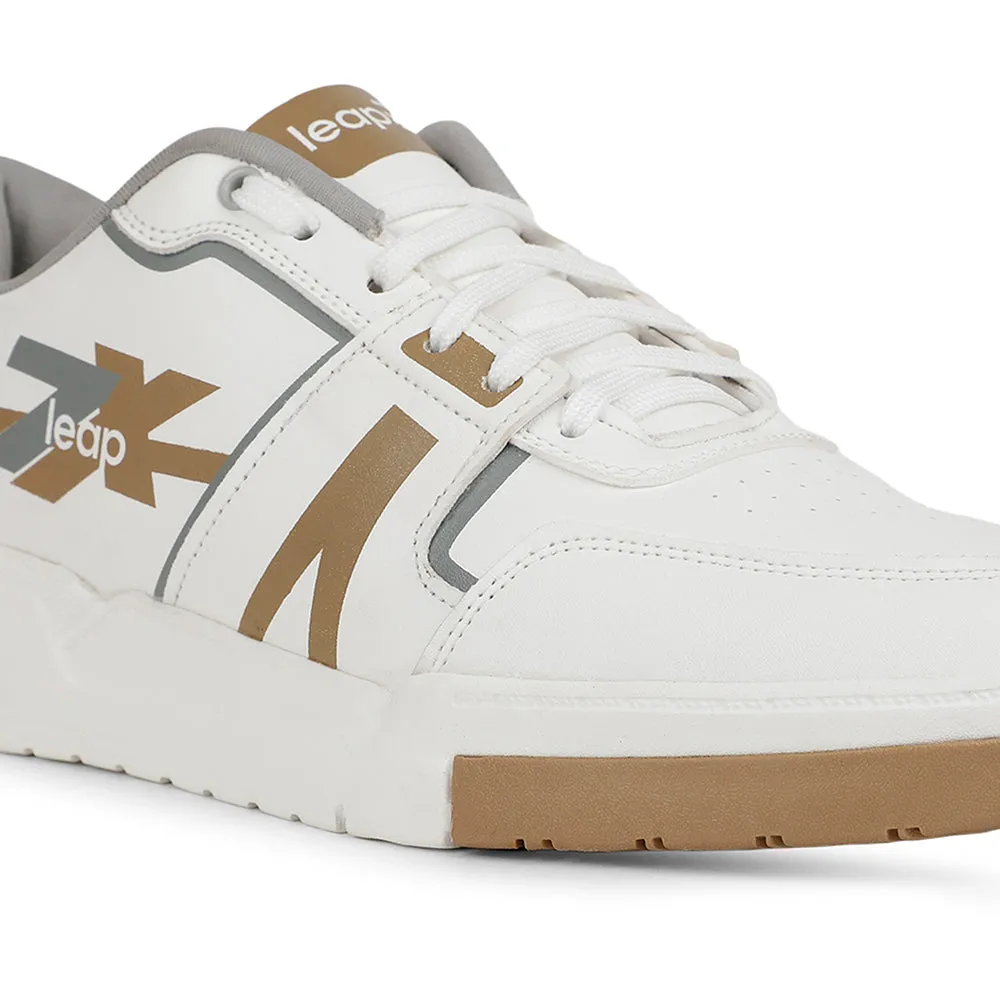 Leap7x Casual Golden Sneakers For Mens BORDEN By Liberty male athlete shoes anatomical shoe shape