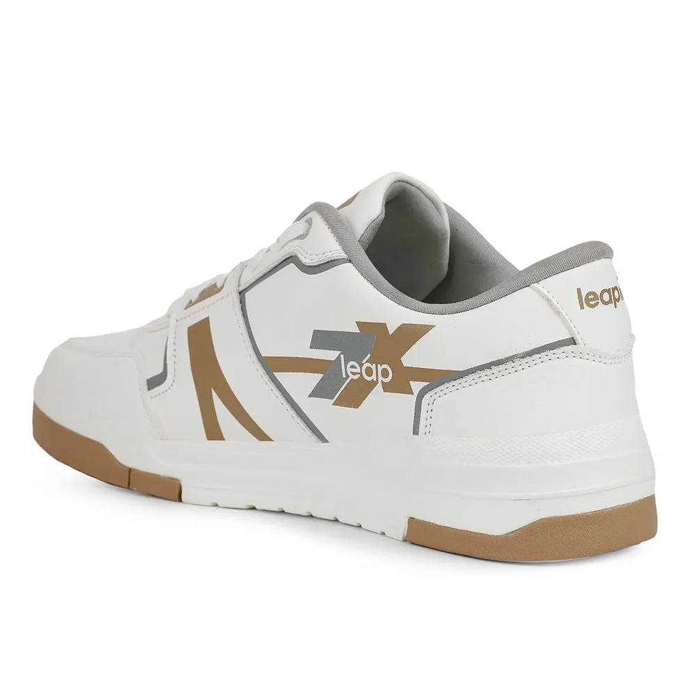 Leap7x Casual Golden Sneakers For Mens BORDEN By Liberty metallic running gear modular shoes