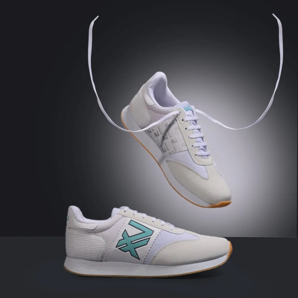Quick Movement Leap7x Casual White Lacing Sneakers For Men BACKAM-1E By Liberty