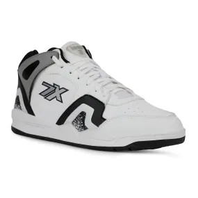 Leap7x Casual White Sneakers For Mens PRESTON By Liberty pro - team - themed running wear