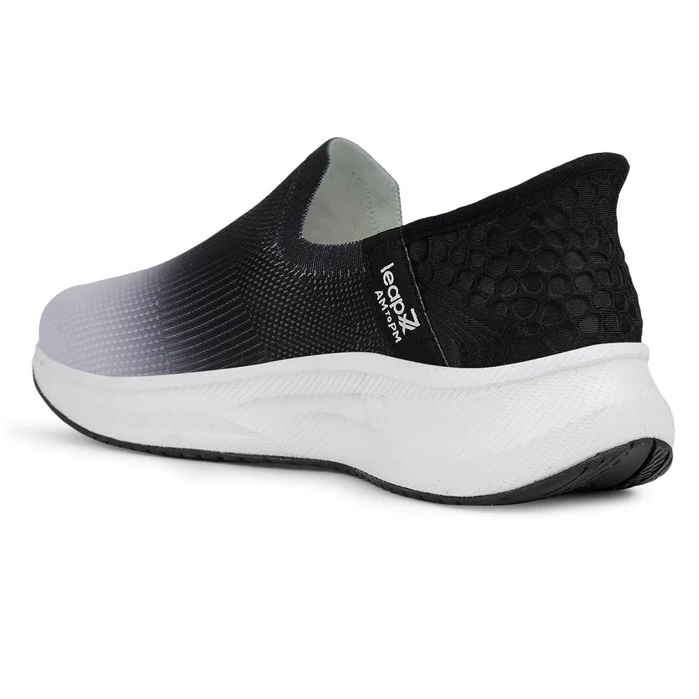 Leap7x Sports Grey Walking Shoes For Mens EAZYGO-10 By Liberty Highquality