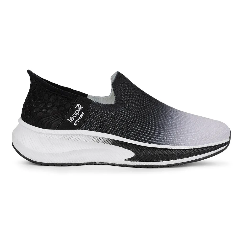 Leap7x Sports Grey Walking Shoes For Mens EAZYGO-10 By Liberty Torsion Control System