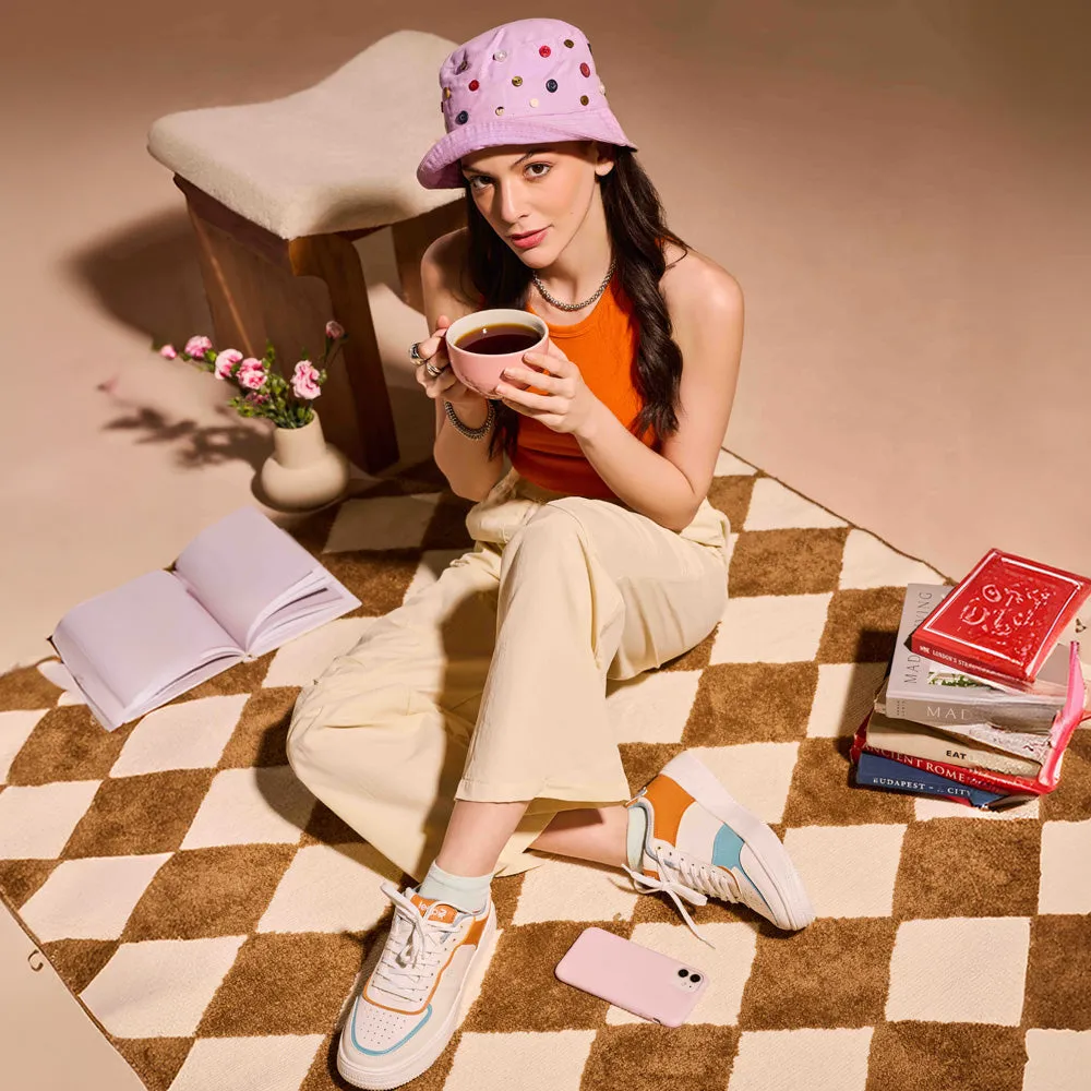 Weekend Hikes Heat Sealed Layers Leap7x White Casual Lacing Sneakers For Women SNOOKIS-L1 By Liberty