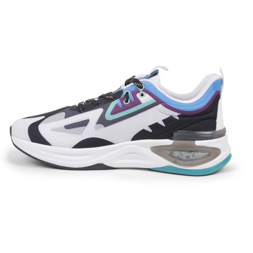 Rolling Motion Technology Sneaker Fashion Leap7x White Sports Lacing Running Shoes For Men HANOVER-1 By Liberty